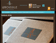 Tablet Screenshot of laroussille.com